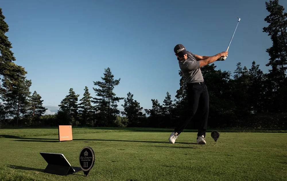Trackman iO radar + camera, overhead